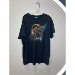 HARLEY DAVIDSON MENS LARGE BLACK T SHIRT HD Hawaii Maui MOTORCYCLES